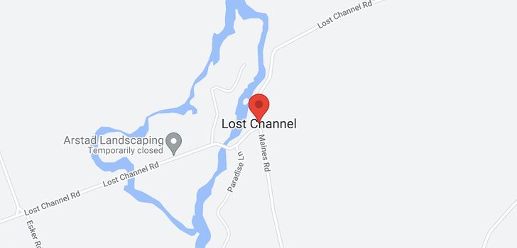 map of 463 LOST CHANNEL ROAD